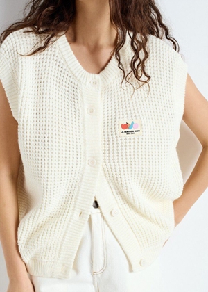 Crashway cardigan vest Pearl American Vintage 